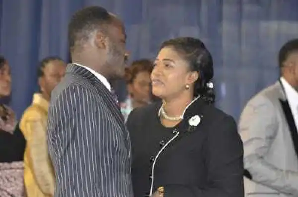 Apostle Suleman Stares Passionately At Wife In New Photos